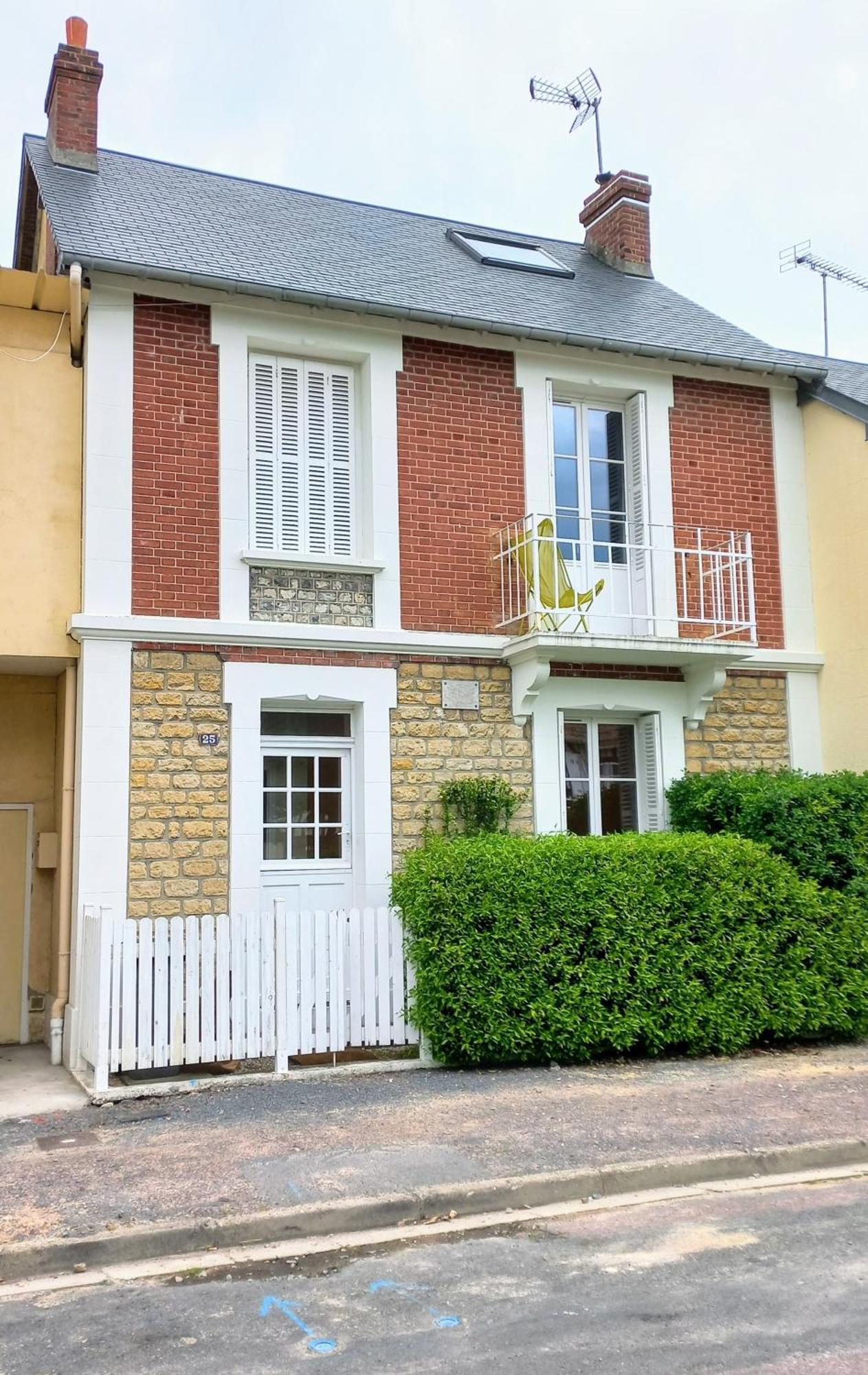 Le Cottage De La Plage - 2Ch, 2 Sdb - Terrasse - Deco De Charme - 500M Plage Cabourg Esterno foto